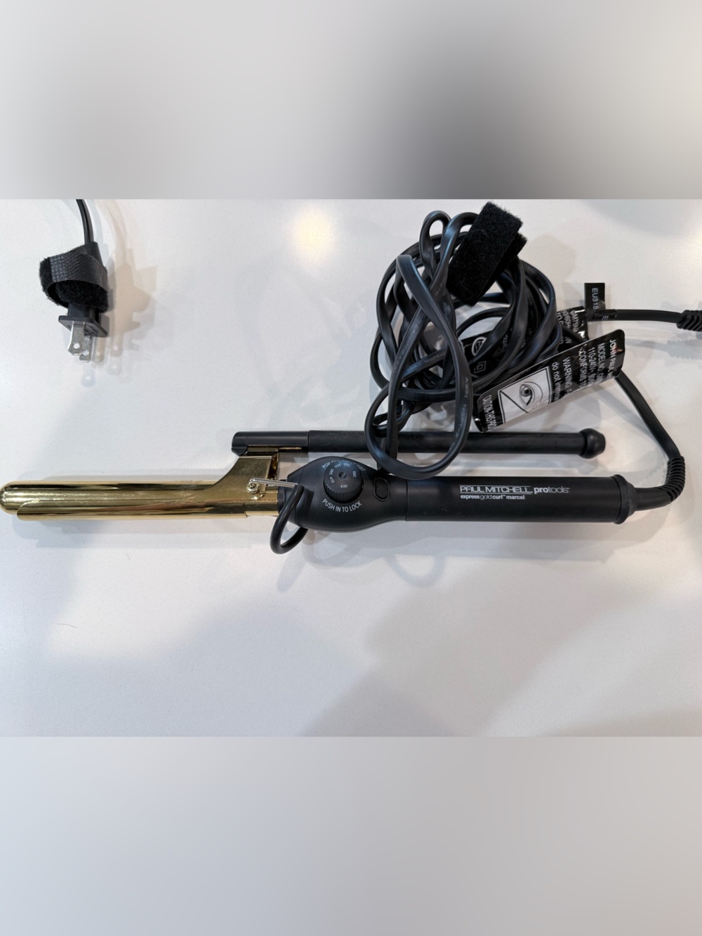 Paul Mitchell Gold and Black Curling Iron